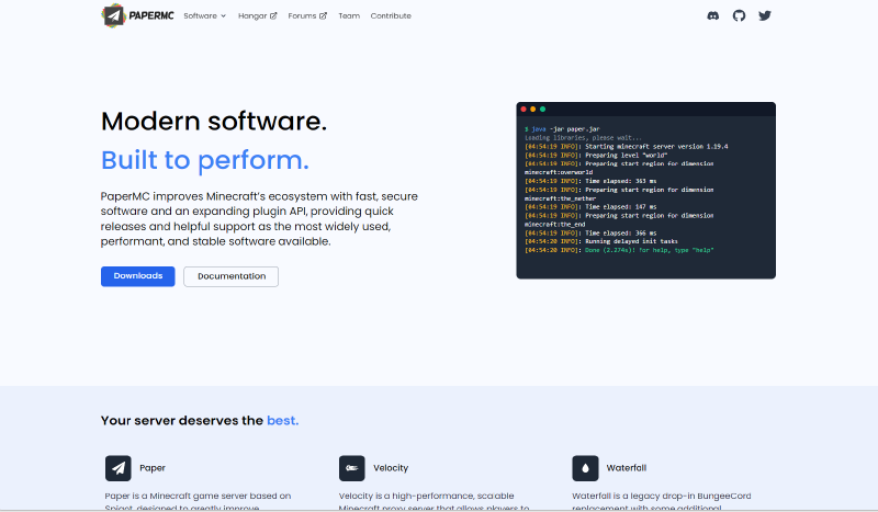 Featured image of post 【归档】Minecraft Paper/WaterFall服务端旧版本下载教程