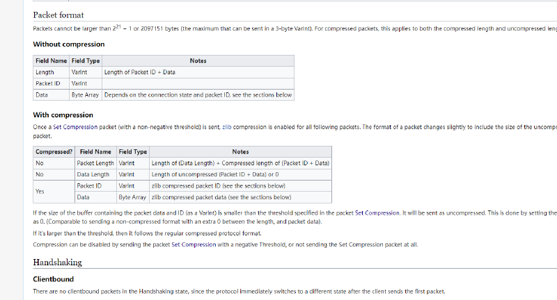 Featured image of post 【归档】Minecraft协议分析（一）：参考资料汇总
